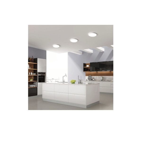 Plafón Slim 36W Blanco Superficie Ejemplo Lugar