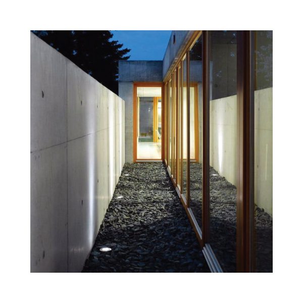 Foco Suelo 12W Exterior Ejemplo Lugar
