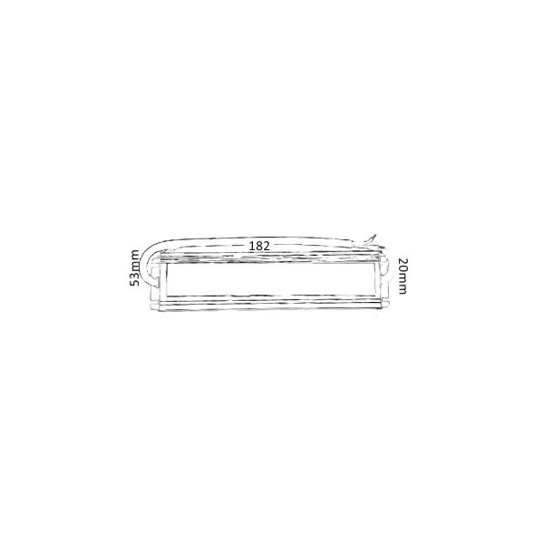 Transformador 12V 100W Exterior Medida
