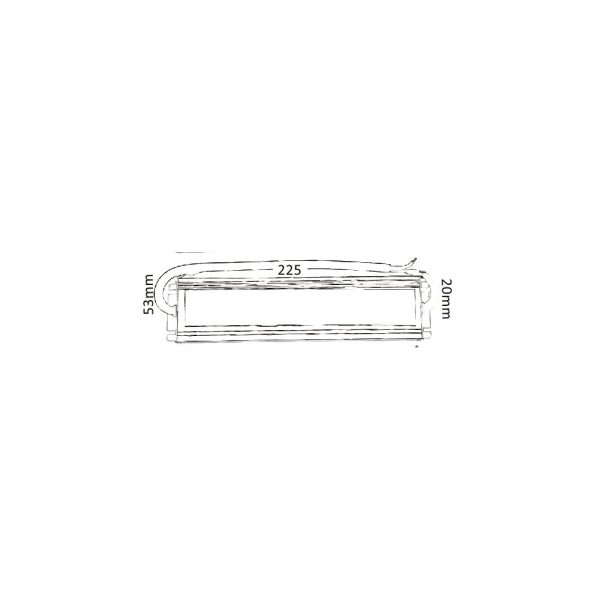 Transformador 12V 150W Exterior Medida
