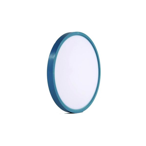 Plafón Superficie 20W CCT Azul Lateral