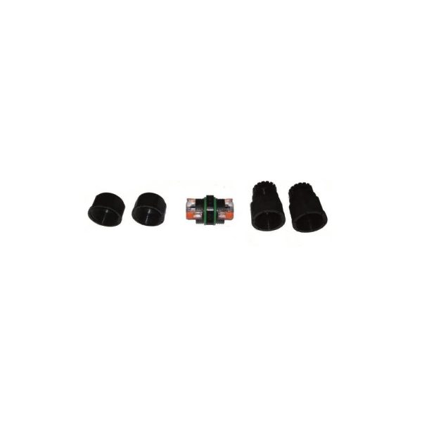 Prensaestopas Negro Exterior 88mm Piezas