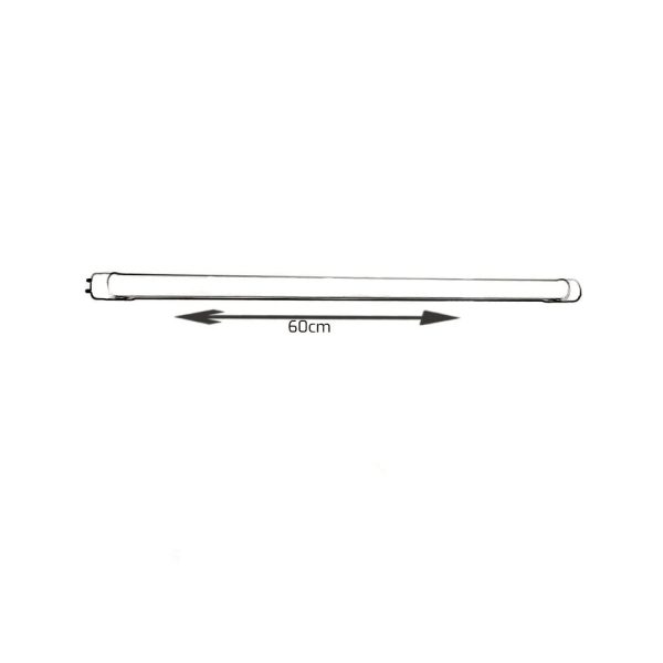 Tubo Aluminio Rosa 60cm Medida