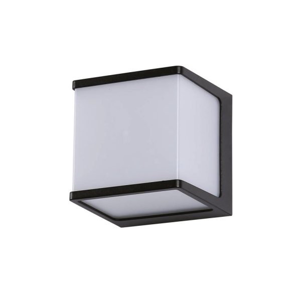 Aplique Cuadrado 9866 Luz natural
