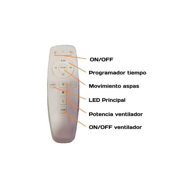 Ventilador 04607 CCT Mando Función
