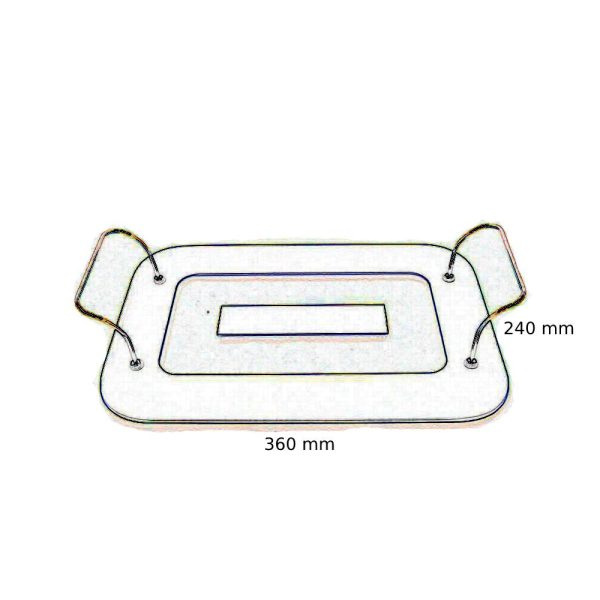 Centro de Mesa 36cm Medida