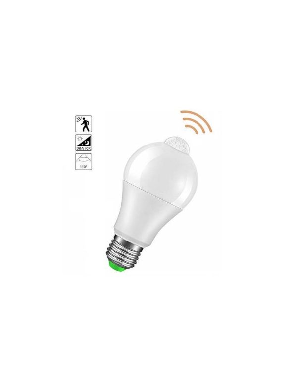 Bombilla Sensor A70 10W Luz fría