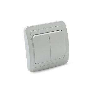 Interruptor Doble Pared Blanco