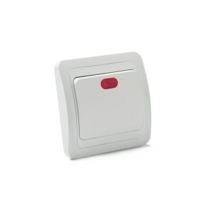 Interruptor Simple Luz Blanco