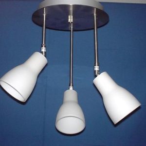 Lámpara Colgante 1004-3G Blanco