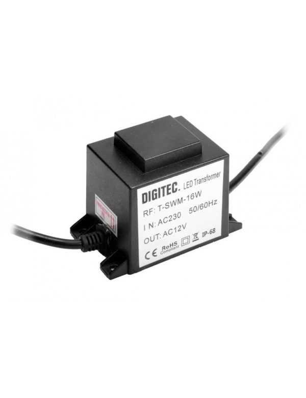 Driver 12V Potencia 16W Uso Exterior