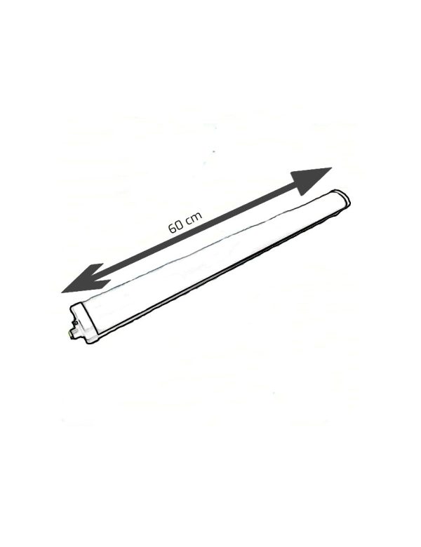 Pantalla Estanca LED 60cm 20W Medida