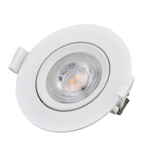 Fabricantes de Iluminación LED | tienda de Iluminación Led en Madrid España | Downlight LED orientable. Este downlight LED empotrable y foco LED orientable ofrece eficiencia, diseño y fácil instalación. Downlight LED 10W