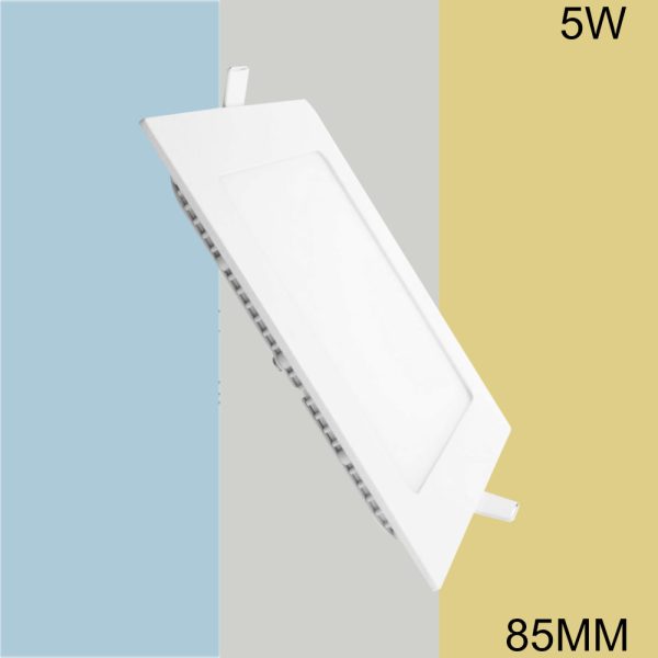 Downlight LED Slim 5W "3in1" 3 tonos de luz CCT / 57-LED-DW085-Q-CCT