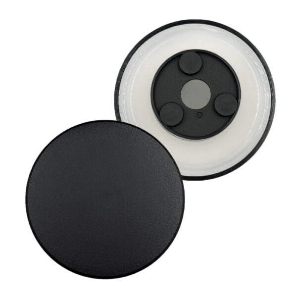 Aplique De Pared Circular Eclipsis 9W CCT Negro IP65 / CCT-M120-BK - Imagen 5