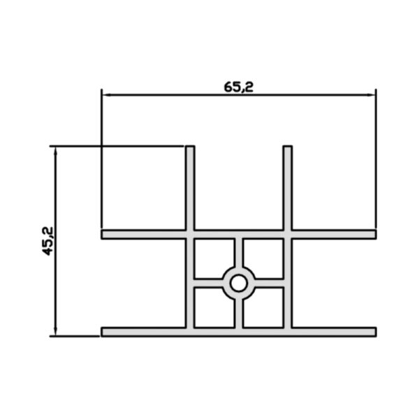 Conector T Para Panel de Abeja LED LR-3C90 - Imagen 3