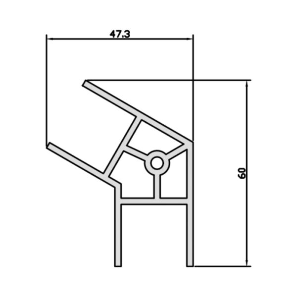 Conector V para Panel de Abeja LED LR-2C120 - Imagen 2