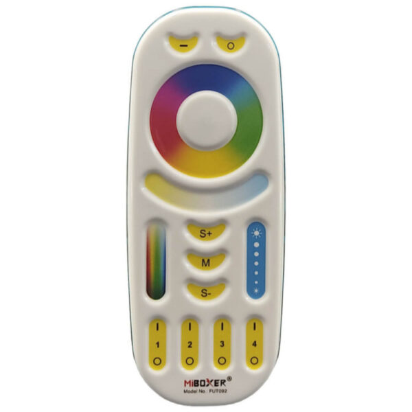 Mando RF para Regulador LED RGB+CCT 4 Zonas MiBoxer FUT092 / COM-MB-FUT092 - Imagen 5