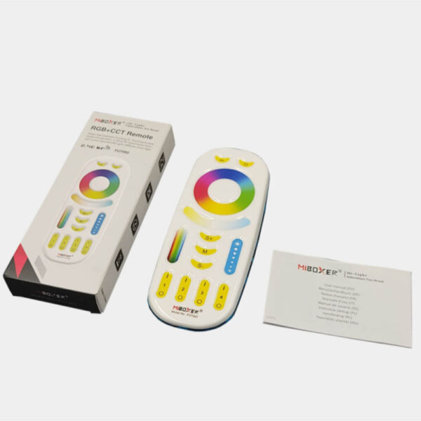Mando RF para Regulador LED RGB+CCT 4 Zonas MiBoxer FUT092 / COM-MB-FUT092 - Imagen 10