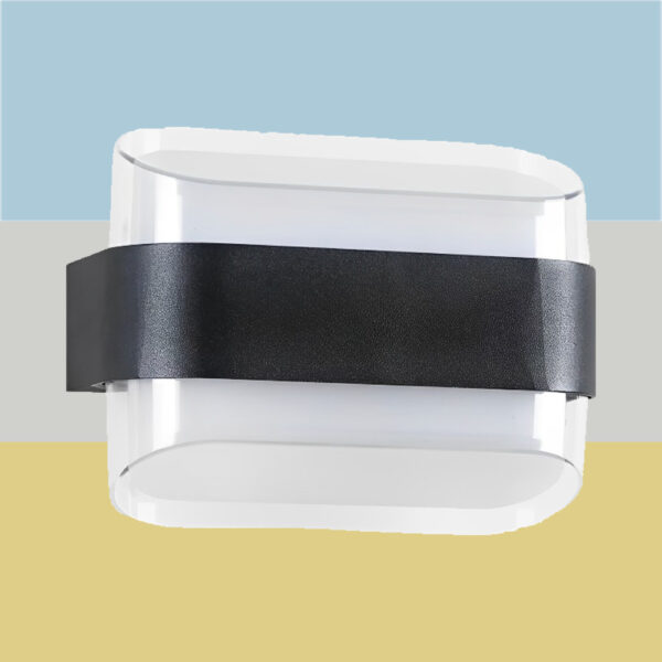 Aplique para Pared | Decorativo-con-3-colores-de-luz 3k-4k-6k CCT-P6013C-BK