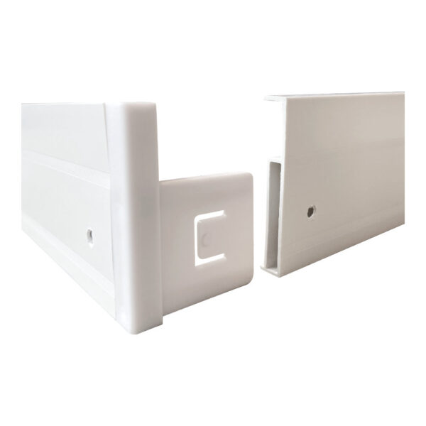Aro Superficie Rapido para Pantalla PLB 60x60 / CCT-PLB6060-ARO-WH - Imagen 5