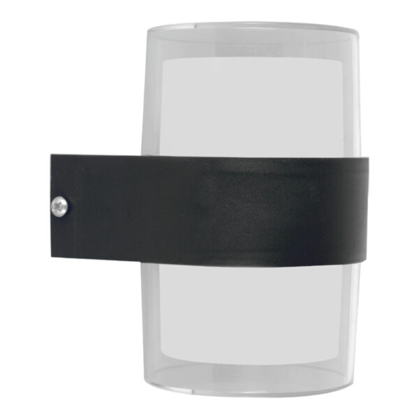 Aplique Exterior Tubular 2Lados Negro CCT 12W  / CCT-WL09-BK - Imagen 3