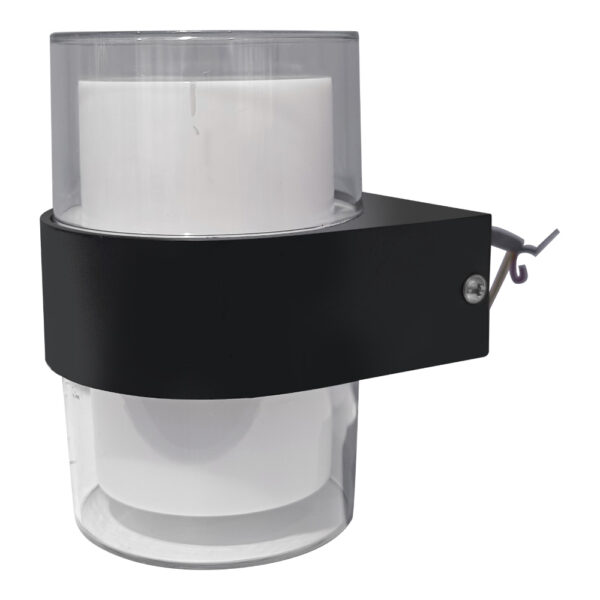 Aplique Exterior Tubular 2Lados Negro CCT 12W  / CCT-WL09-BK - Imagen 4