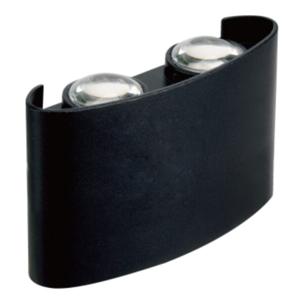 Aplique LED Pared 4W CCT IP65 Negro / CCT-WL104-BK