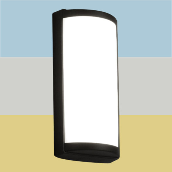 Aplique Pan Liso 20W Negro / CCT-WL1104-BK
