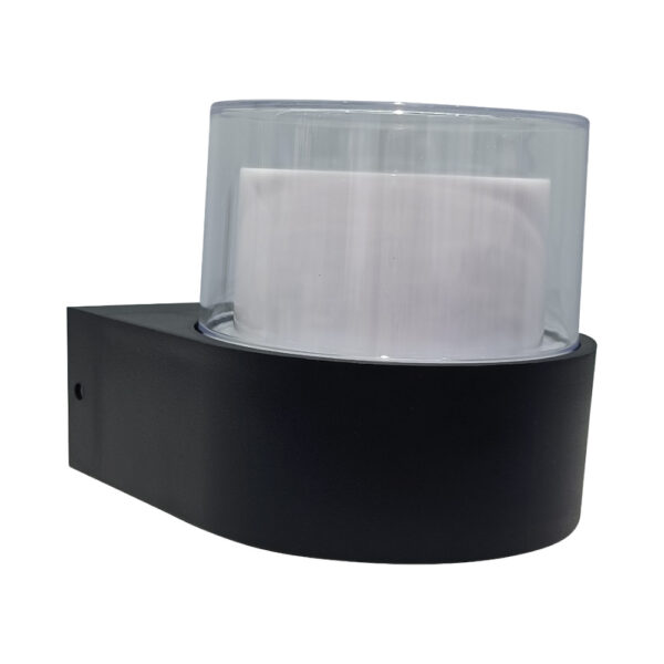 Aplique Exterior Tubular 1 Lado Negro CCT 6W  / CCT-WL21-BK - Imagen 4