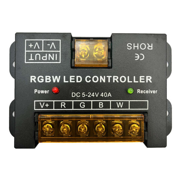 Controlador RGBW para Tira led 12V y 24V 40A / CON-T1-40A - Imagen 2