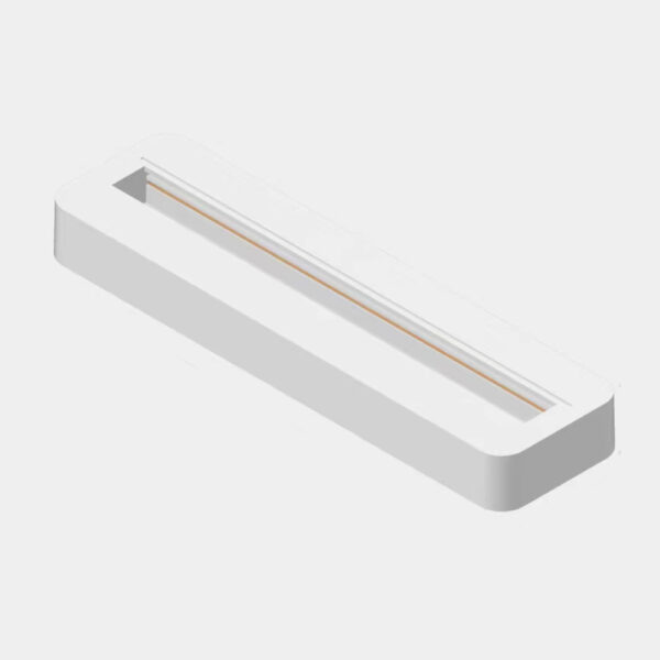Base de Superficie con Carril Blanco Monofásico / LK-2G-B210Q-WH
