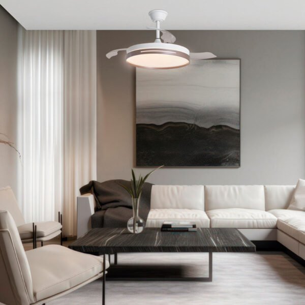 Ventilador Techo LED Togo Cafe - Imagen 2