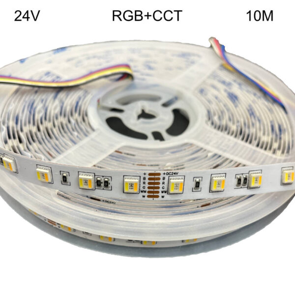 Tira LED RGB+CCT 24V 180W 10M / TL12DC24-505060-R10-RGBCCT