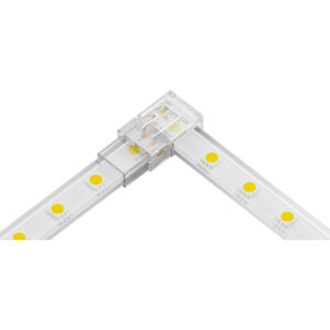 Conector L Tira Led 220V 90º / SDP-8-L2