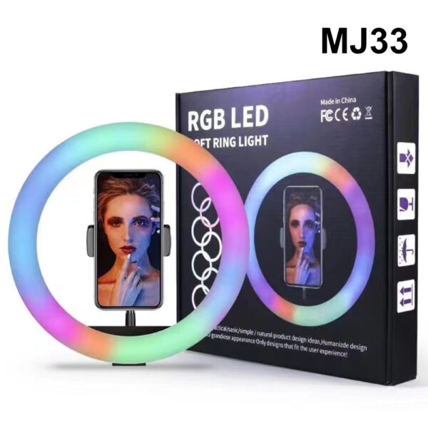 Aro de Luz 33cm RGB / AL-MJ33-RGBCCT