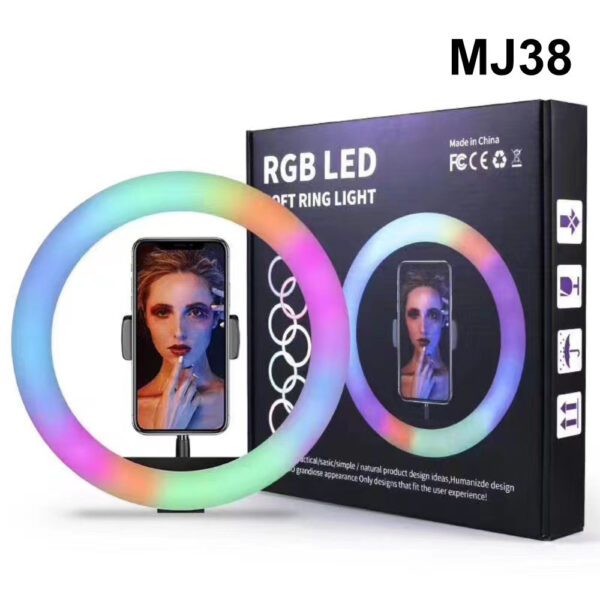 Aro de Luz 38cm RGB / AL-MJ38-RGBCCT
