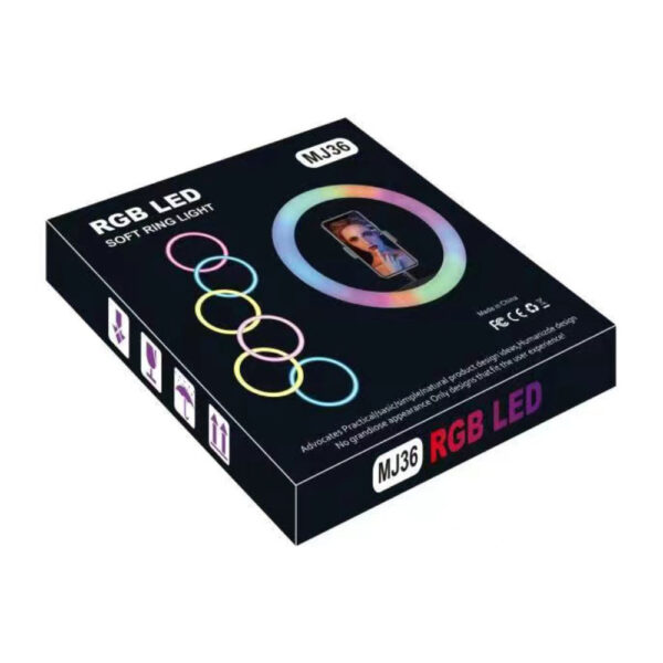 Aro de Luz 33cm RGB / AL-MJ33-RGBCCT - Imagen 5