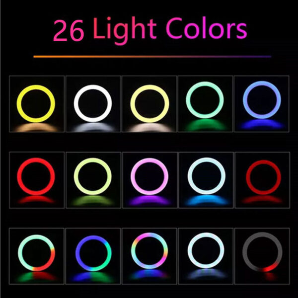 Aro de Luz 33cm RGB / AL-MJ33-RGBCCT - Imagen 4