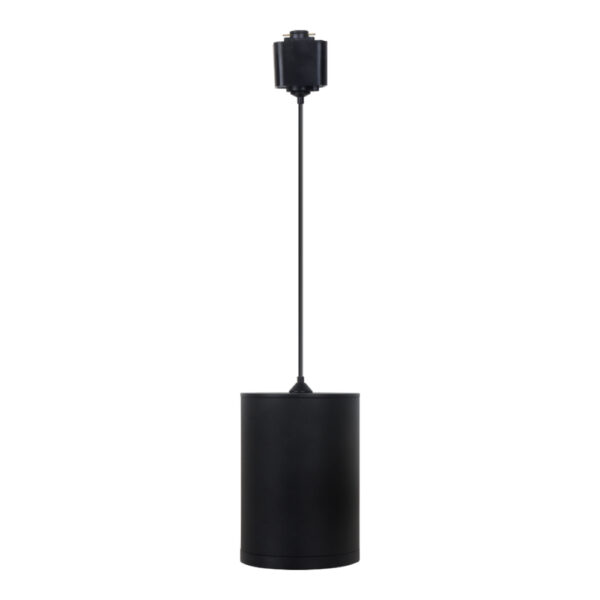 Colgante Negro para Carril Monofásico Casquillo GU10 / LK-2G-C70-BK