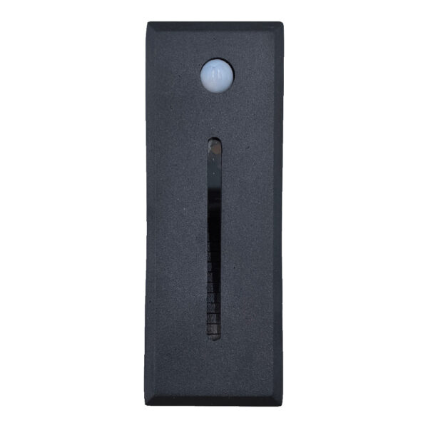 Aplique Escalera Con Sensor Rec110 Negro 3W IP65 3K Rectangular / WS110-BK3K