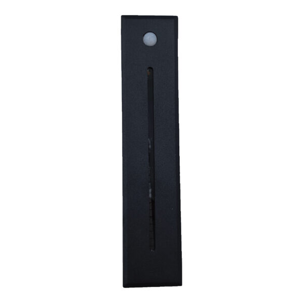 Aplique Escalera Con Sensor Rec185 Negro 3W IP65 3K Rectangular / WS185-BK3K