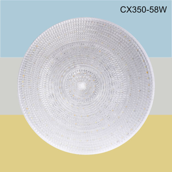 Plafón de Lujo Cristal 350MM CCT / CCT-CX350
