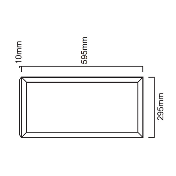 Panel Extra Plano 30x60 30W / CCT-PLF3060-30W - Imagen 4