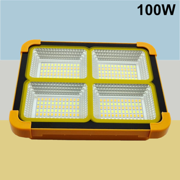 Proyector Solar CCT Carga Móvil Emergencia Aviso 100W / CCT-SFL-A100