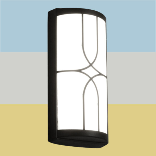 Aplique Pared Puente 20W Negro CCT  / CCT-WL1107-BK