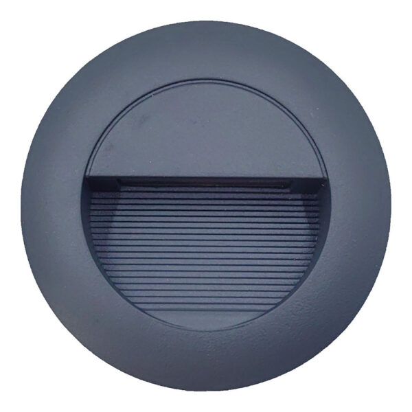 Baliza Exterior 3W Empotrable Gris Redondo CCT / CCT-WL85R-SI
