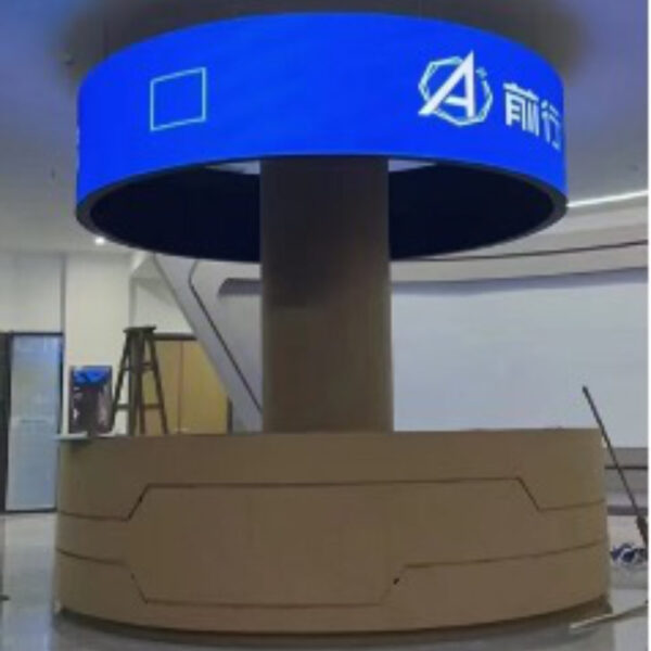 Pantalla Pixel LED Publicitaria Exterior PC 4480*320*70mm Circular-Tipo Lampara / PC-P200-C32450 - Imagen 6