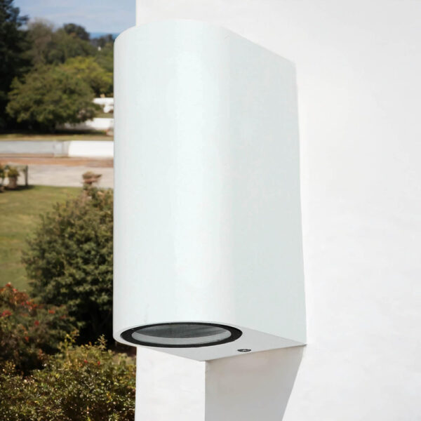 Aplique Exterior de Pared  Blanco Redondo/ WAL-1580R-WH - Imagen 5