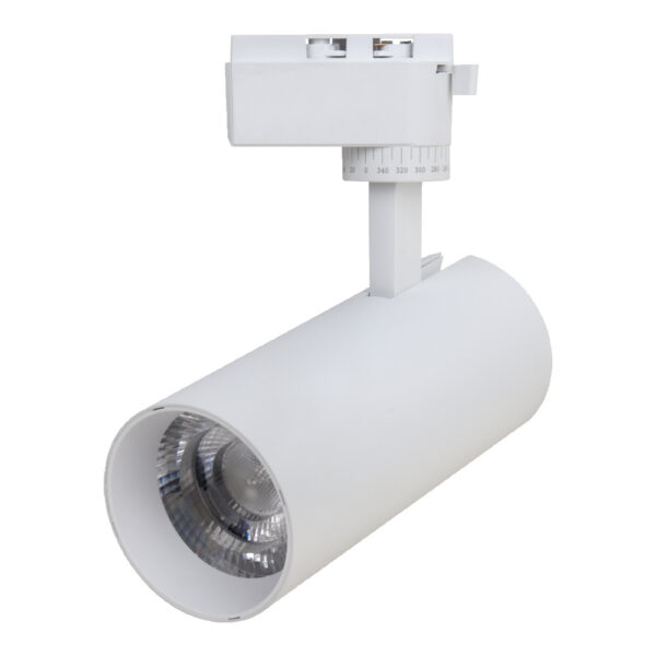 Foco Carril 20W Monofásico Blanco 3 Tonos  / CCT-M03-20W-WH - Imagen 3